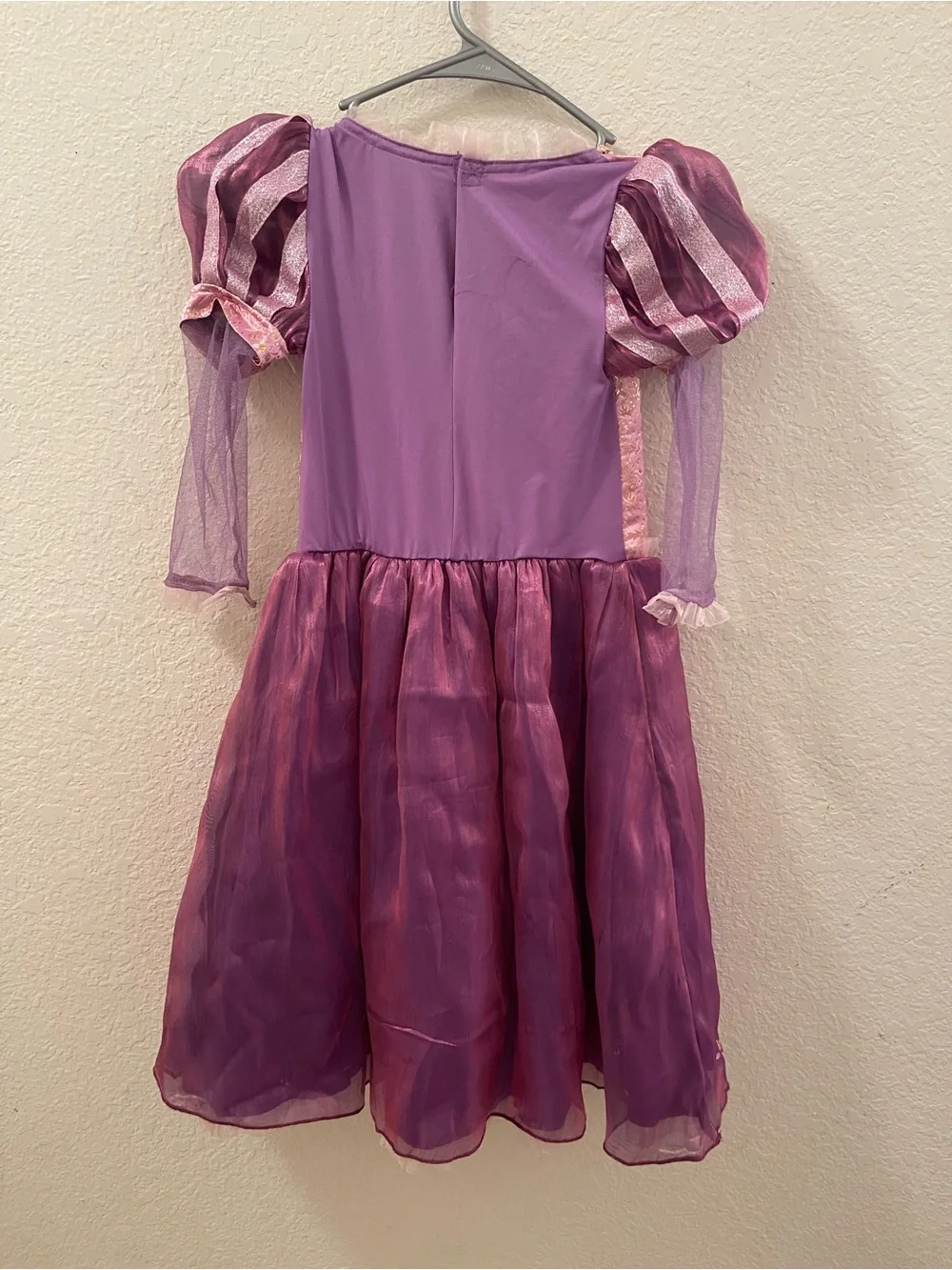 Princess Rapunzel sz Small Purple & Pink Lace-Up Girls Costume Dress - Picture 2 of 4